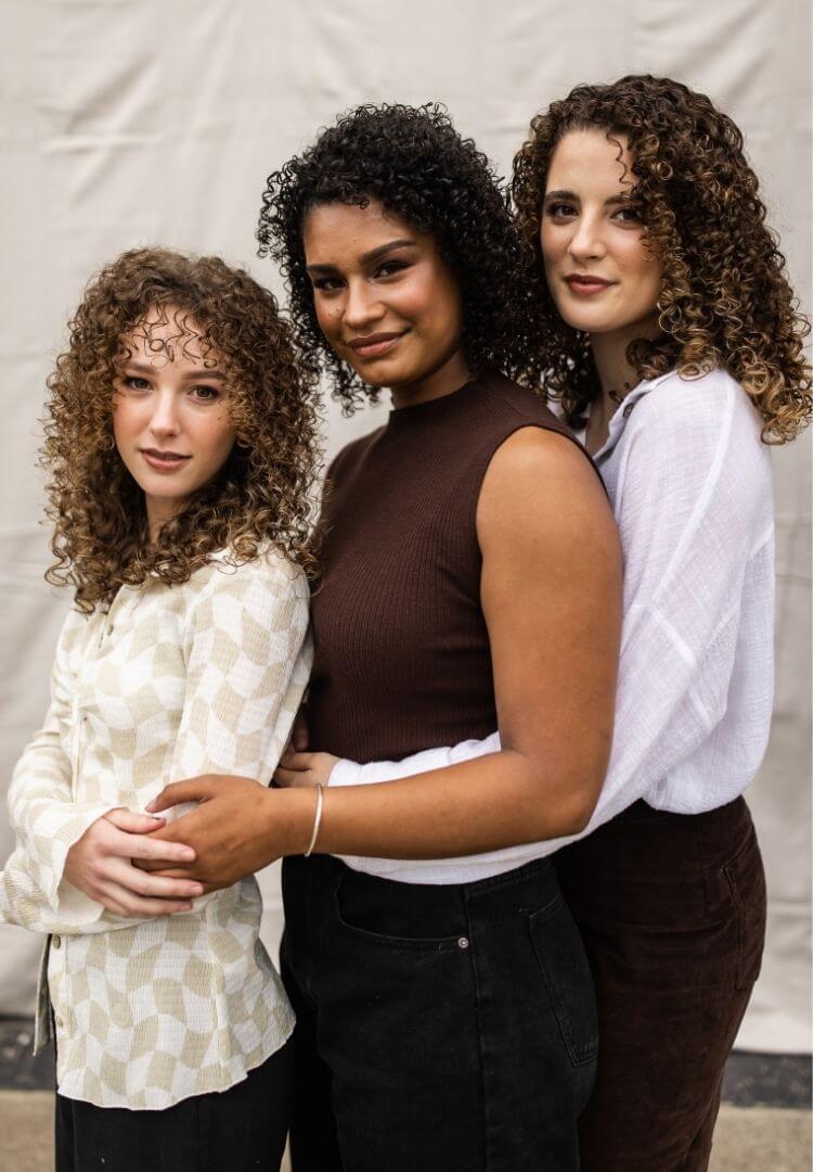 Curly clients at Nowra hair salon