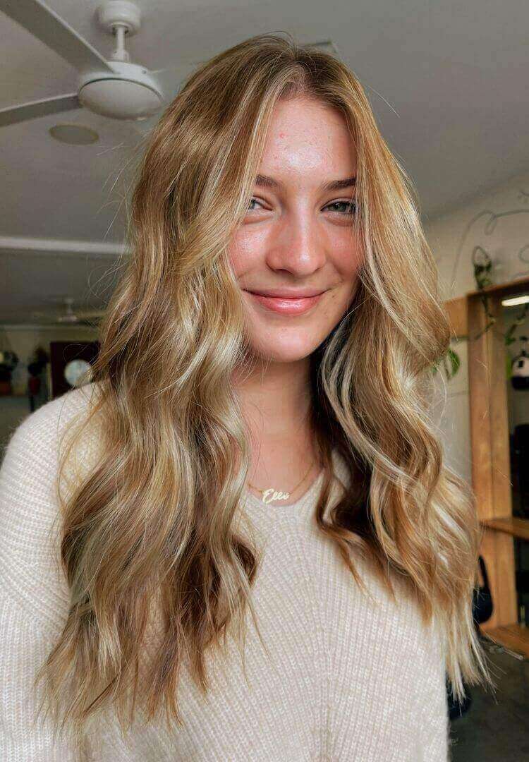 Blonde balayage