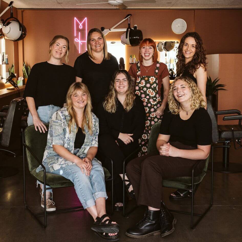 Salon Team Photo